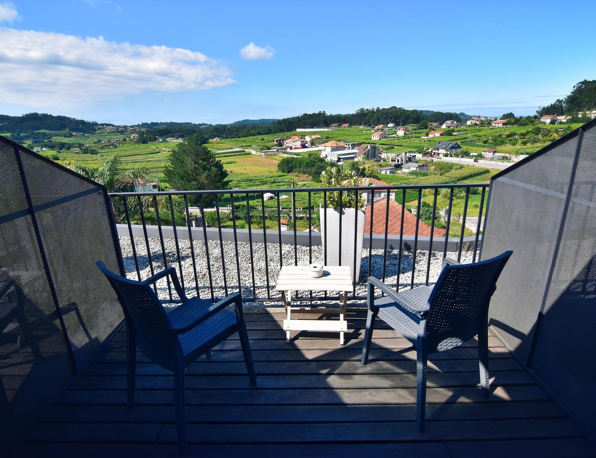 Quinta De San Amaro Rias Baixas Hotel Meaño Kültér fotó