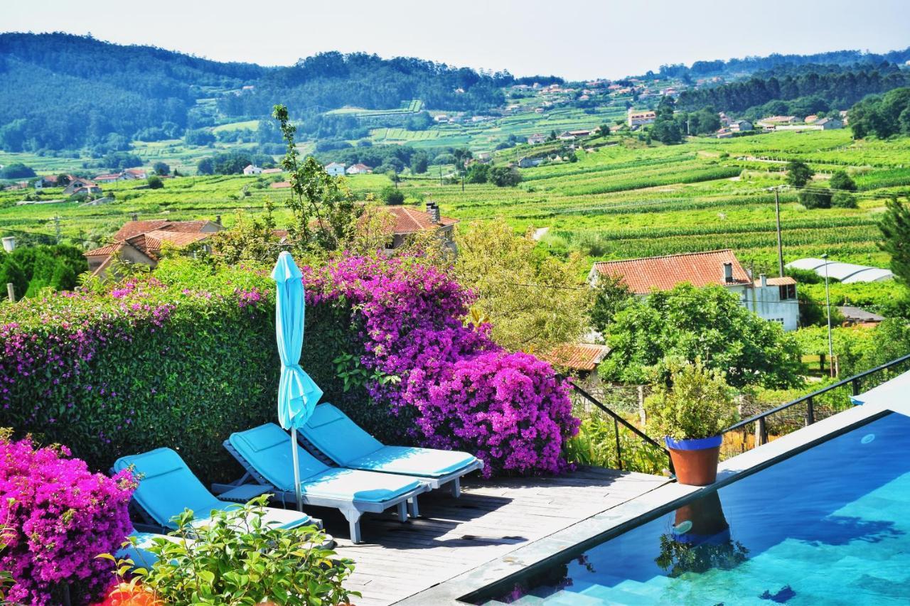 Quinta De San Amaro Rias Baixas Hotel Meaño Kültér fotó