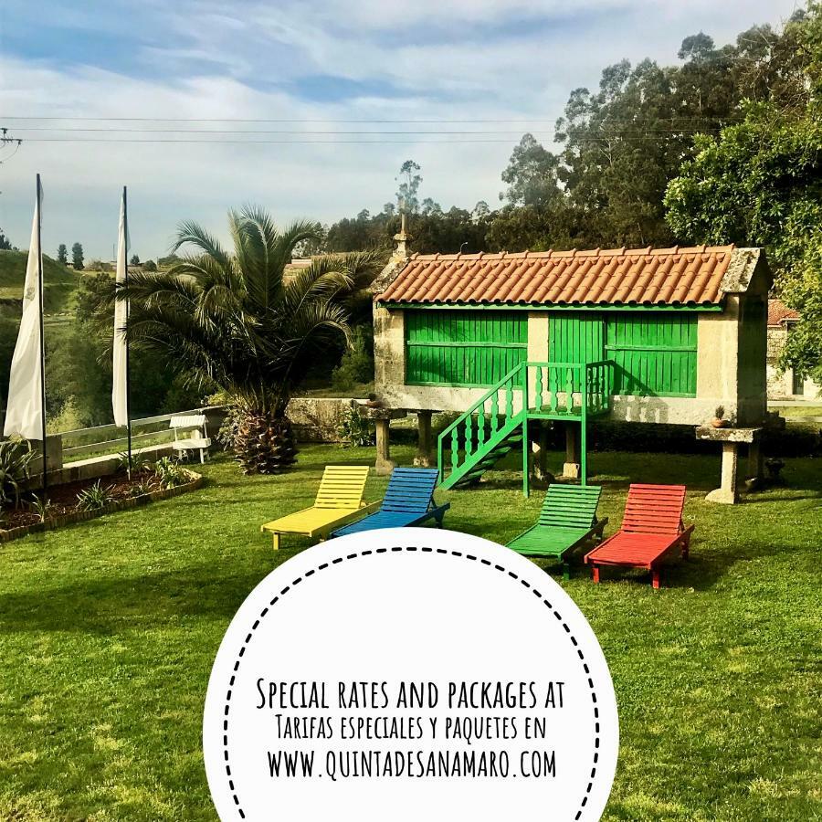 Quinta De San Amaro Rias Baixas Hotel Meaño Kültér fotó